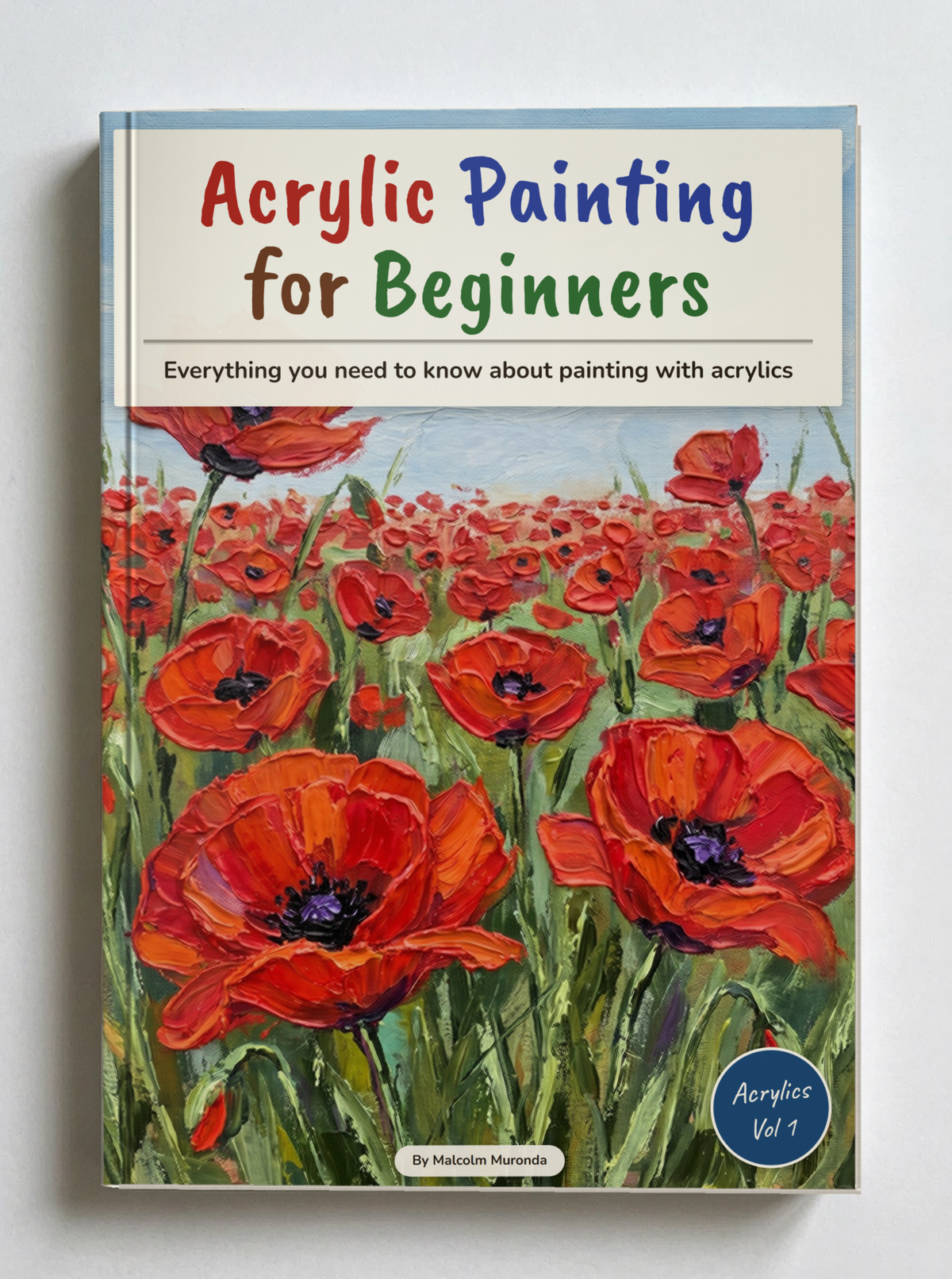 Acrylic Painting for Beginners paperback